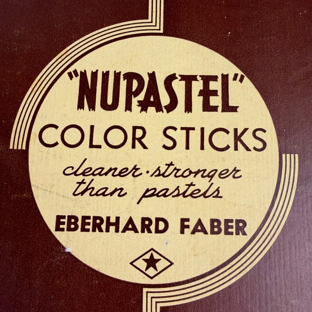 Eberhard Faber Nupastel Color Sticks Vintage Art Drawing Set Multi Color